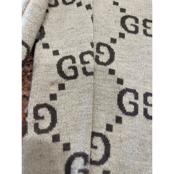 Gucci X Unskilled worker Jumbo GG Jogging Pants w/signature Web stripe trim XL - Picture 9 of 9